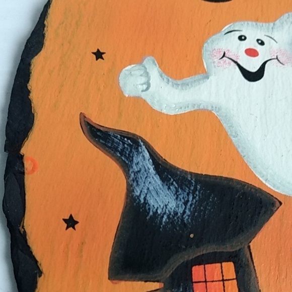 Hand Painted Double-sided Halloween Fall Decor - Picture 2 of 8